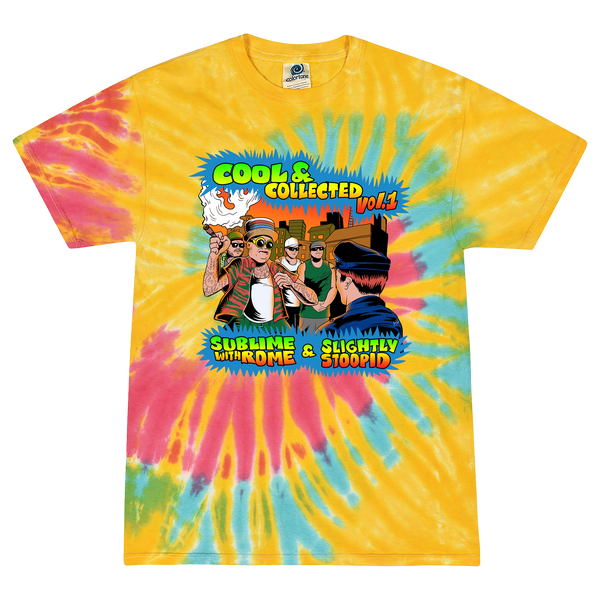 Cool & Collected Tie Dye Tee – Sublime With Rome Merch Store